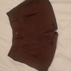 Dark brown shorts